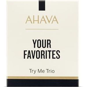 AHAVA Your Favourites Sachet Kit: Osmoter Crème (3 ml), Extreme Oogcrème (2 ml) & Hyaluronzuur Serum (3 ml). Hydrateert, verstevigt, behoudt vocht en vermindert rimpels dankzij Osmoter.