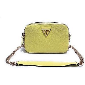 Guess Noelle Crossbody Camera, damestas, geel, uniek, Geel, Eén maat