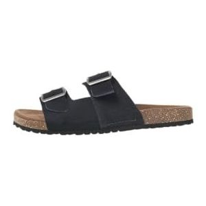 JACK & JONES Jfwlouis suède sandalen voor heren, navy blazer, 41 EU