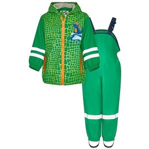 Playshoes Tweedelig regenpak, modderpak, waterdicht, Dino, 104