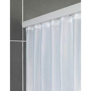 RaÝl para cortina de ducha 125-210cm, blanco