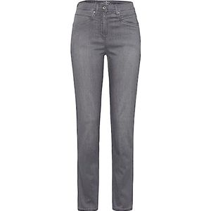 Raphaela by Brax Luca Denim Jeans, Light Grey, Slightly Used&BUFFI, 40 voor dames, lichtgrijs, licht used&bufffi, 38