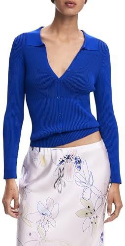 Vest - Effen - Knoopsluiting - Langemouwen - Slim Fit