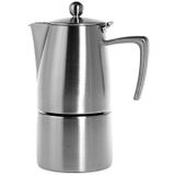 ILSA Caffettiera slancio satin fondo induzione tazzine 4 Moka Guarnizioni