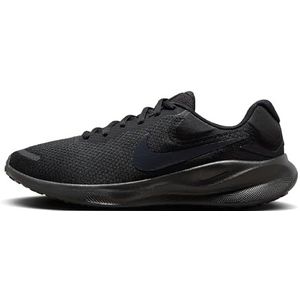 Nike Revolutin 7 Sneakers voor heren, zwart/off, zwart, 49,5 EU, Black Off Zwart, 49.5 EU