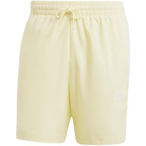 adidas Heren AEROREADY Essentials Chelsea 3-Stripes Shorts, almost yellow, S