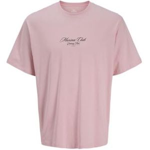 Jack & Jones Jormarina Tee Ss Crew Neck Tg, Tickled Pink, XL