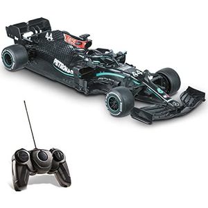 Mondo Motors F1W11 Mercedes AMG Petronas, op afstand bestuurbare auto Lewis Hamilton in schaal 1:18, Auto Formule 1, 2,4 GHz, Zwart, 63706