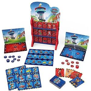 Paw Patrol, spelverzameling met bordspellen voor kinderen, dames, Tic-Tac-Toe, Memory, Bingo, Nix da, kaartspellen, Paw Patrol-speelgoed voor kleuters
