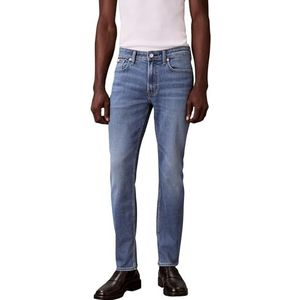 Calvin Klein Heren Slim Faded Clearwater Jean LV04RE776G Jeans, blauw (vervaagd helder water), 28W/30L, Blauw (vervaagd Clearwater), 28W / 30L
