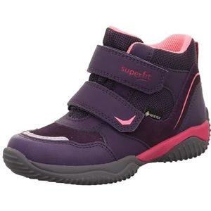 Superfit Storm Leicht gefütterte Gore-Tex Sneaker, Lila/Rosa 8500, 1 UK, Lila Rosa 8500, 1 UK Wide