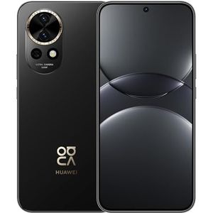 HUAWEI nova 13 Smartphone, 12 GB+256GB, 6,7"" OLED scherm met vlakke randen, 60 MP Front Ultra-Wide Portrait Camera, AI Best Expression, 100 W HUAWEI SuperCharge Turbo, 5000 mAh-batterij, Zwart