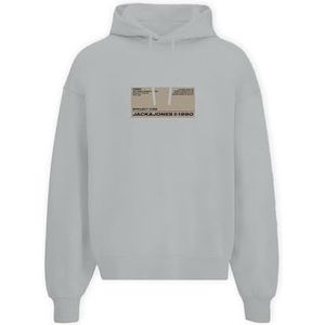 JACK & JONES JCOTERRAIN Sweat Hood FST, lichtgrijs gem., XL