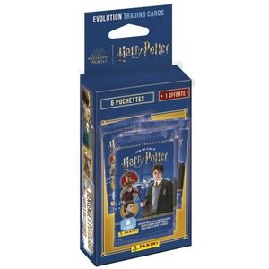 Panini Harry Potter Evolution Trading Cards 004231KBF7 Blister met 6 hoezen en 1 gratis