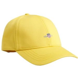 GANT Unisex Shield HIGH Cap, Smooth Yellow, S/M