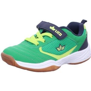 Lico Kerry VS Indoor sneakers voor kinderen, uniseks, groen/marine/citroen, 25 EU, groen, marineblauw, citroen, 25 EU