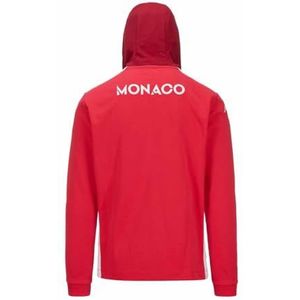 Kappa Arufeod 8 AS Monaco Sweatshirt voor volwassenen, uniseks