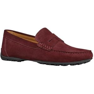Geox Heren U Kosmopolis + Grip Moccasin, wijn, 42 EU