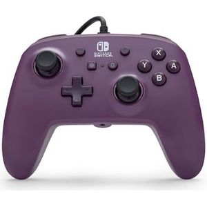 PowerA - Verbeterde Bedrade Controller - Galaxieviolett - Voor Nintendo Switch