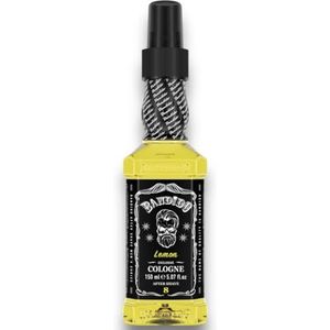 Bandido Eau de Cologne heren 150 ml citroen aftershave Men geurwater scheerwater mannen, verfrist koelt langdurige geur voorkomt scheerbrand puistjes verzorging na het scheren (lemon, 150 ml)