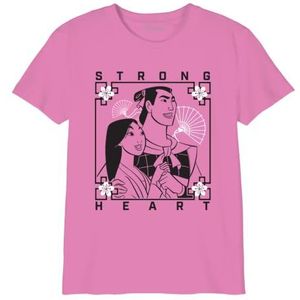 Disney T-shirt voor meisjes, Roze orchidee, 8 Jaren