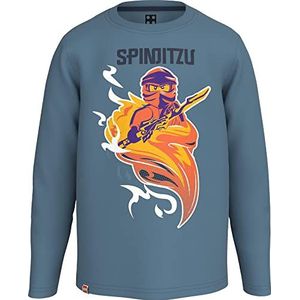 LEGO Ninjago Jungen T-shirt met lange mouwen voor jongens, 531 stuks, 92 cm