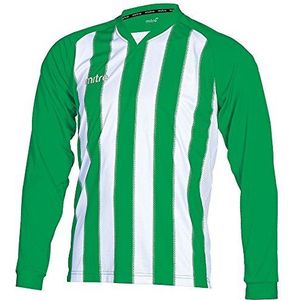 Mitre Heren optimaliseren voetbal wedstrijd dag shirt - smaragd/wit 2X-Large