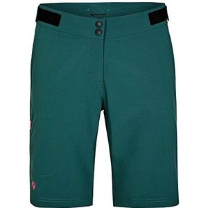 Ziener Dames NIVIA Outdoor Shorts/Fietsen Wandelen Broek - Ademend | Sneldrogend | Elastisch, Spruce Green, 44