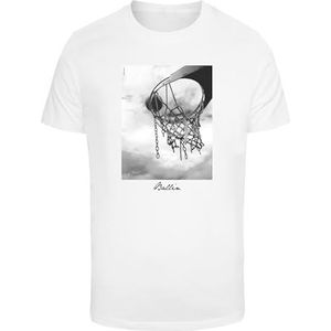 Mister Tee T-shirt voor heren, wit, XXL