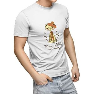 Bonamaison Uniseks Volwassene TRTSNW100025-S T-shirt, Wit, S