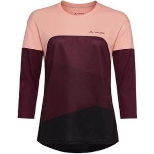VAUDE Women's Moab LS T-shirt V Shirt Dames, Zacht Roze, 40