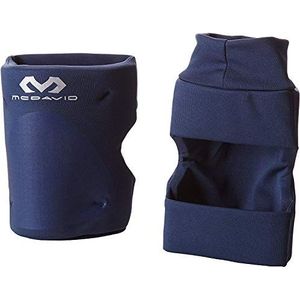 McDavid Kniebeschermerset met open achterkant voor grotere bewegingsvrijheid - voor dames en heren - zwart of donkerblauw - gebruik: volleybal