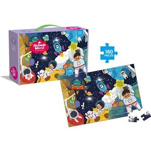 BP - Ontdek de kamer met 180 stukjes astronaut puzzel, kleur voor kinderen (88287)