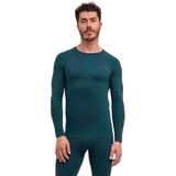 FALKE - Heren Top - Groen - Functioneel Materiaal - Lange Mouwen