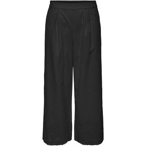 ONLY Dames Onlroxanne Hw Long Culotte Pant WVN, zwart, XS