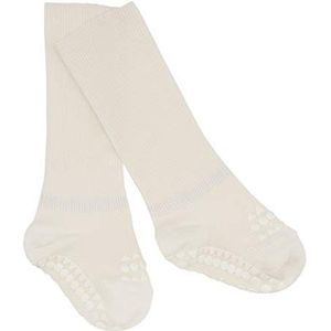 GoBabyGo - Bamboe Antislip Sokjes - Sokken - Off White / 1-2Y