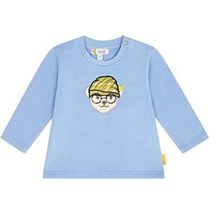 Steiff Baby jongens Pawerful sweatshirt, Della Robbia Blue., 74 cm