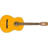 Fender ESC105 Educatieve serie klassieke akoestische gitaar, ideale gitaar voor beginners, 4/4 grootte, natuurlijk, inclusief een gitaar gigbag