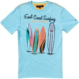 Tommy Hilfiger heren T-shirt, all-over druk SURFBOARD TEE S/S RF / 887817307