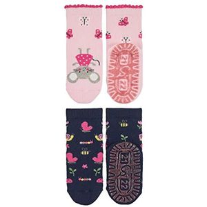 Sterntaler Baby-meisjes glitter AIR dubbelpak muistegels Flitzer, roze, 18