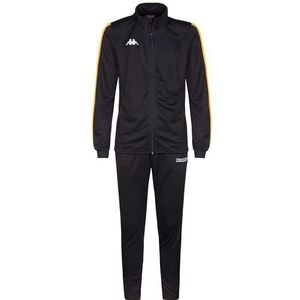 Kappa SALCITO TKS Trainingspak voor heren, zwart/geel, maat M