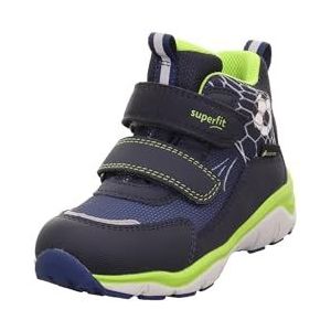 Superfit Jungen SPORT5 leicht gefütterte Gore-Tex Sneaker, BLAU/HELLGRÜN 8000