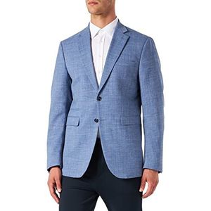 SELECTED HOMME Male Blazer lichte linnen mix, lichtblauw, 46