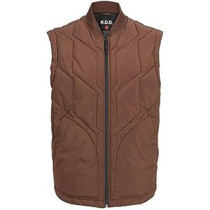 JACK & JONES Rddbernie Vest Sn Vest voor heren, Cocoa Brown, M