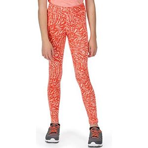 Regatta Atkin Legging II Broek, Neon Perzik Dier, 14 Jaar