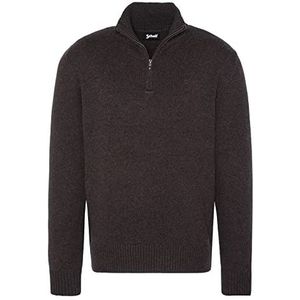 Schott NYC Trui/sweater voor heren, Koffie, L