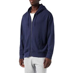 Dockers Heren B&T Sport Full Zip Hoodie Sweatshirt, navy blazer, 3XL