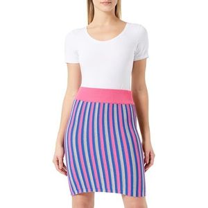 faina Dames gebreide minirok 11026973-FA01, PINK meerkleurig, S, roze, meerkleurig, S