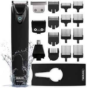 WAHL - Multigroomer - Tondeuse - Zwart - 11 in 1 - Draadloos - Oplaadbaar - Volledig Wasbaar