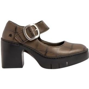 Art 1653 Sofia, platform voor dames, kaki tartan, 42 EU, kaki tartan, 42 EU